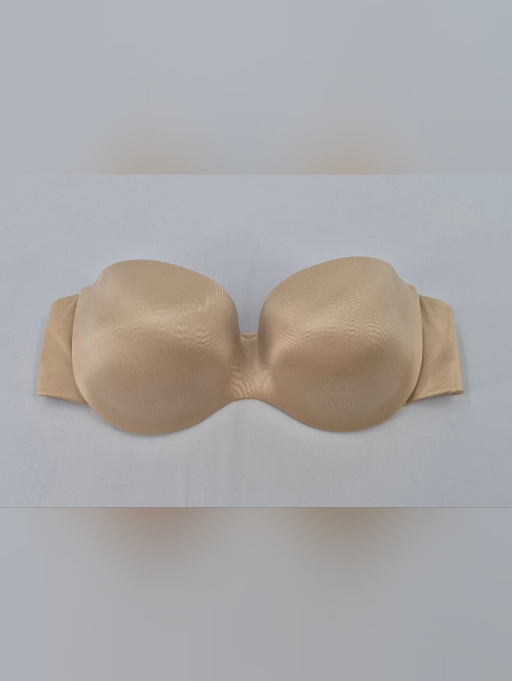 Maidenform DM9472 Strapless Bra 36B Beige Nude Padded Underwire *No Straps*